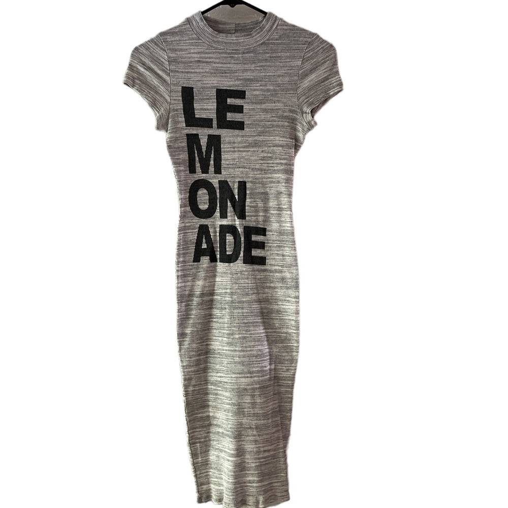 May Pink Lemonade knit hourglass dress